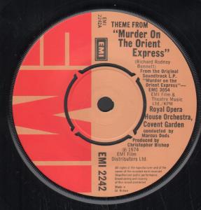 Royal Opera House, Covent Garden - Theme From Murder On The Orient Express - 7 Inch