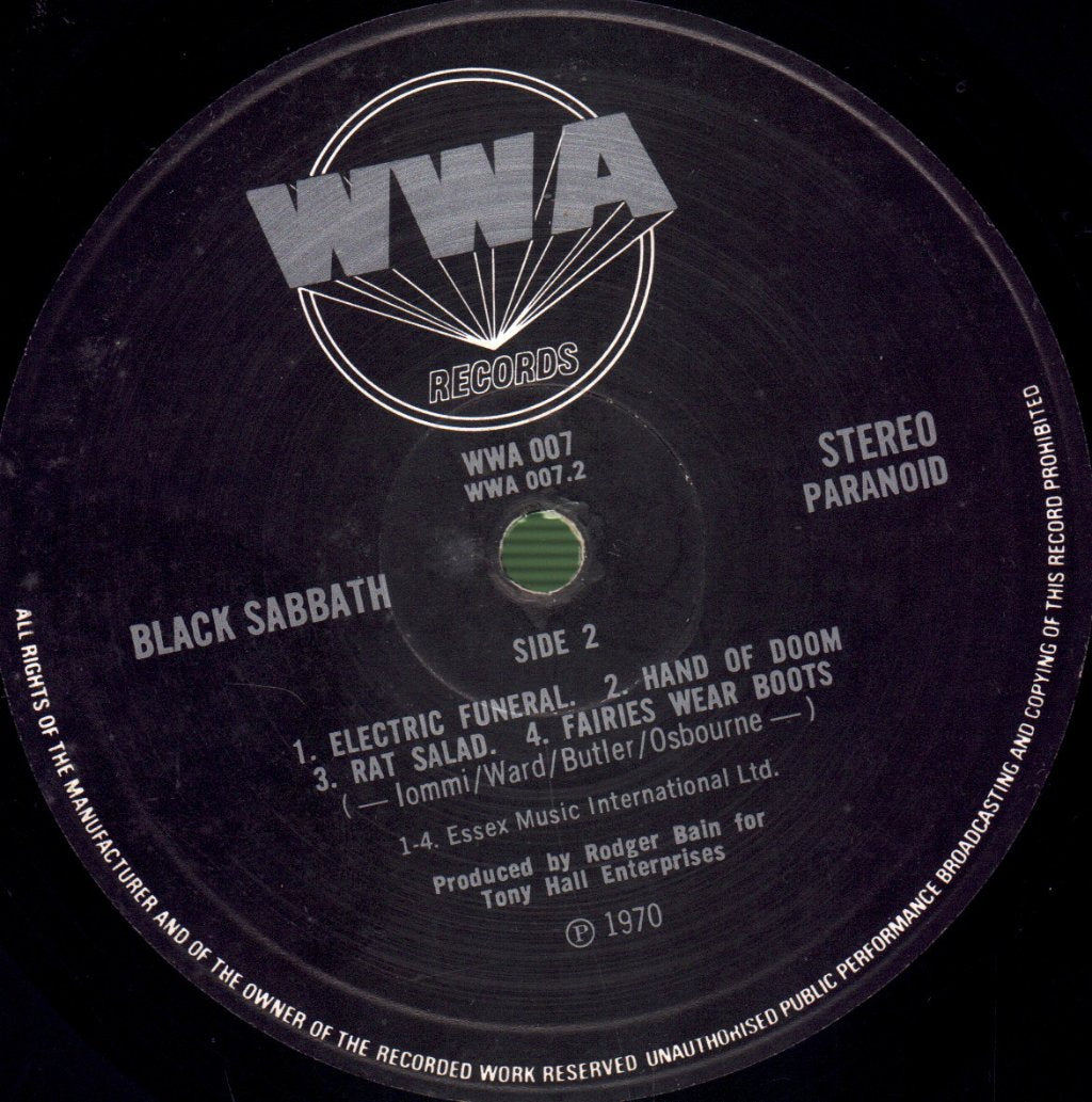Black Sabbath - Paranoid - Lp