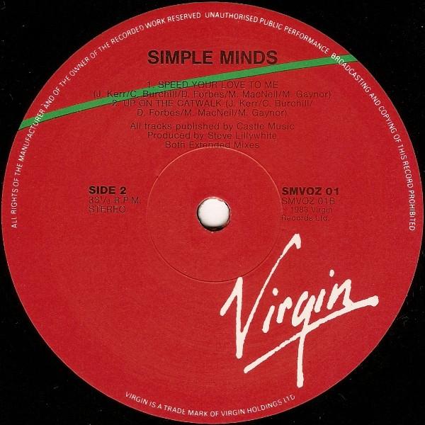 Simple Minds - Alive And Kicking (84/85/86) - 12 Inch