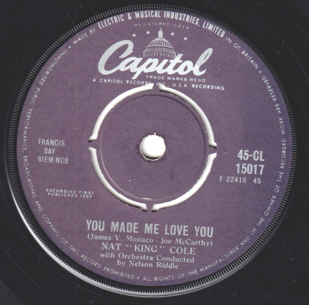 Nat King Cole - I Must Be Dreaming - 7 Inch