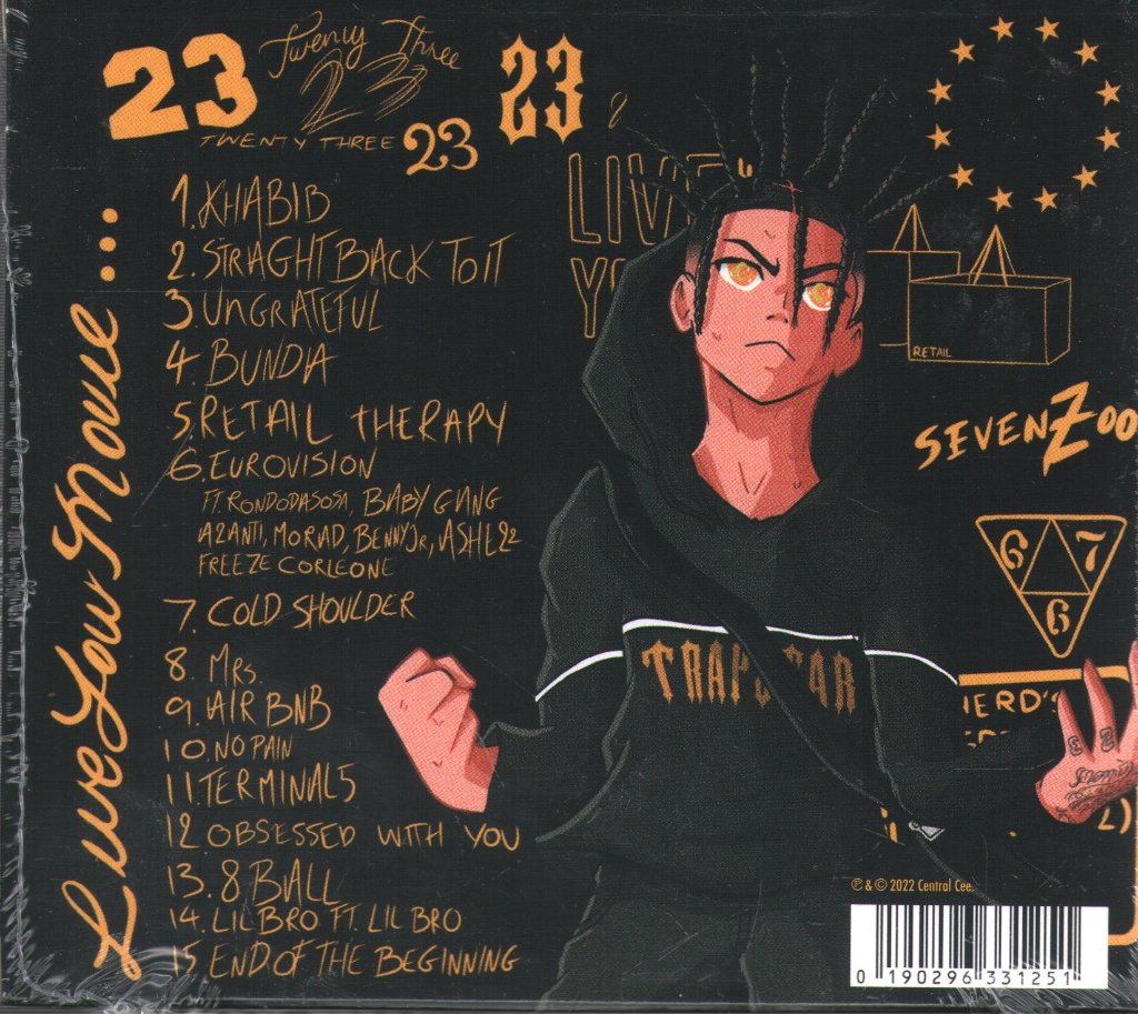 Central Cee - 23 - Fan Art Edition - Cd