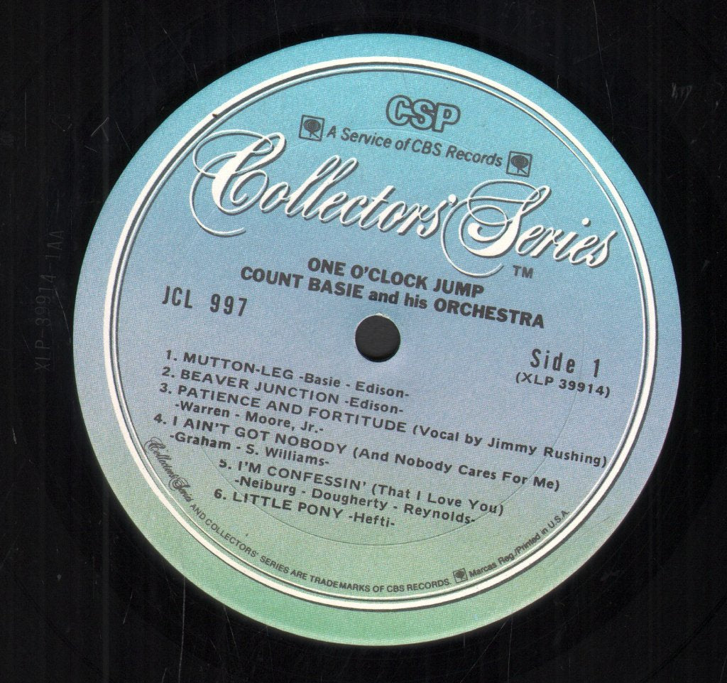 Count Basie Orchestra - One O'Clock Jump - Lp