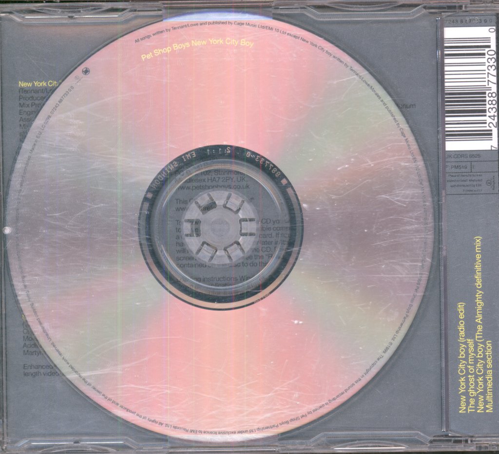 Pet Shop Boys - New York City Boy - Cd