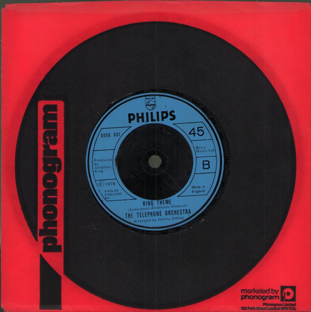 Rozza/Telephone Orchestra - Ring, Ring / Ring Theme - 7 Inch