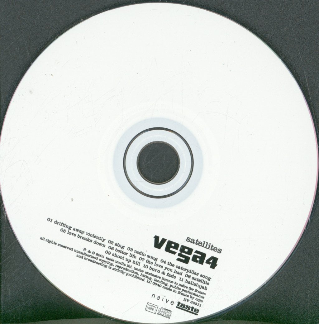 Vega 4 - Satellites - Cd
