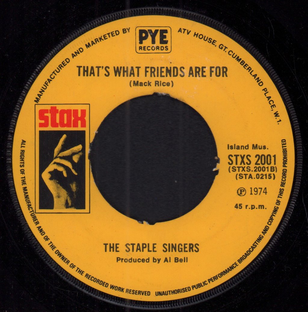 Staple Singers - City In The Sky - 7 Inch