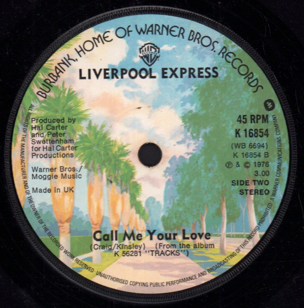 Liverpool Express - Everyman Must Have A Dream - 7 Inch