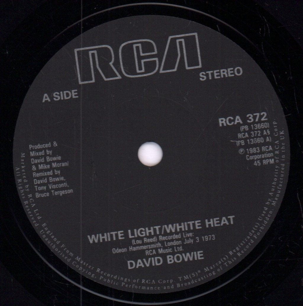 David Bowie - White Light/White Heat - 7 Inch