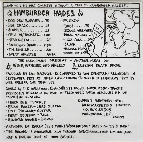 Meatmen - Vintage Meat - 7 Inch