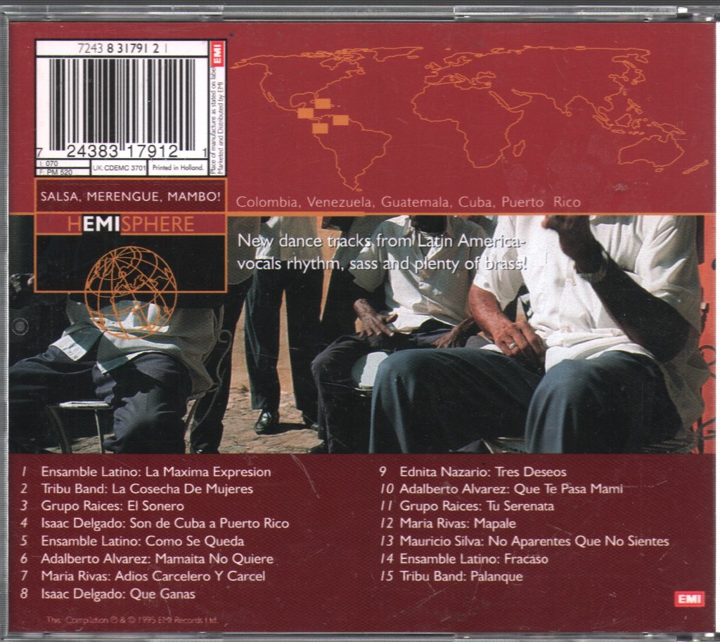 Various Artists - Salsa, Merengue, Mambo! - Cd