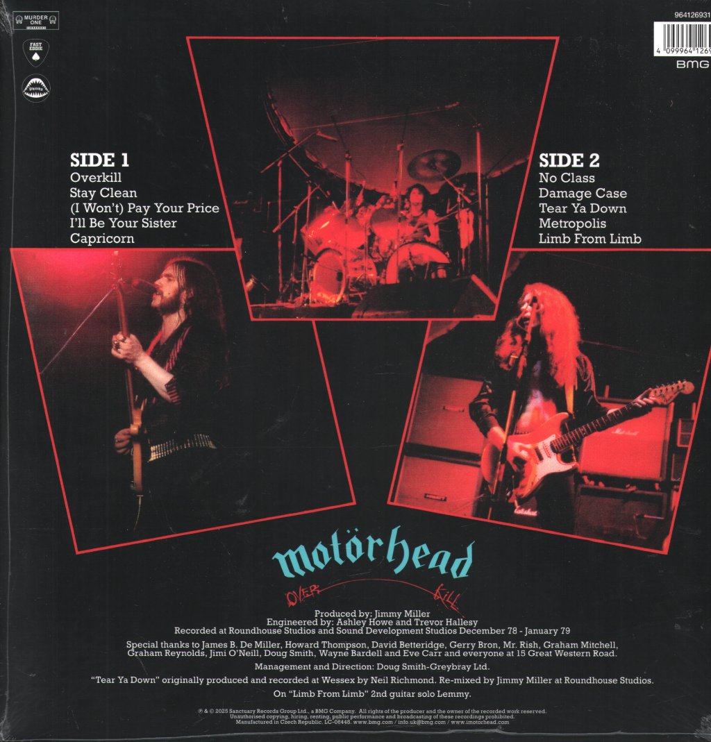 Motorhead - Overkill - Lp