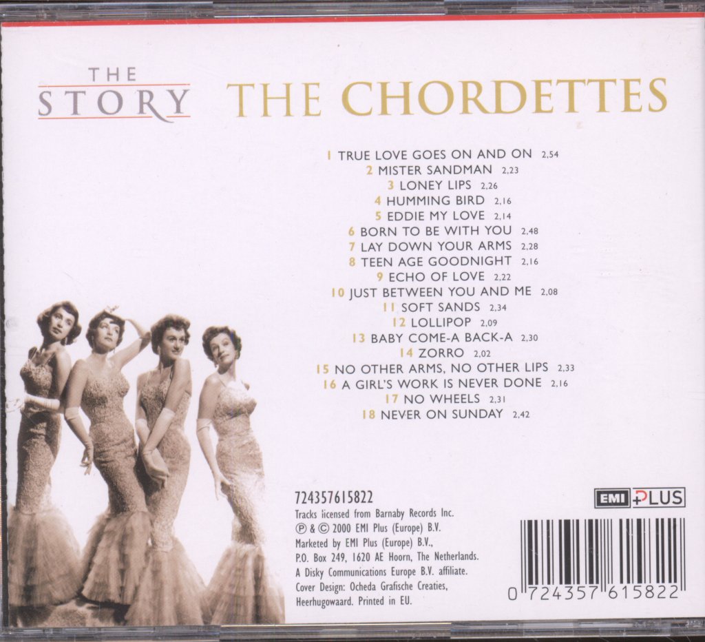Chordettes - Story - Cd