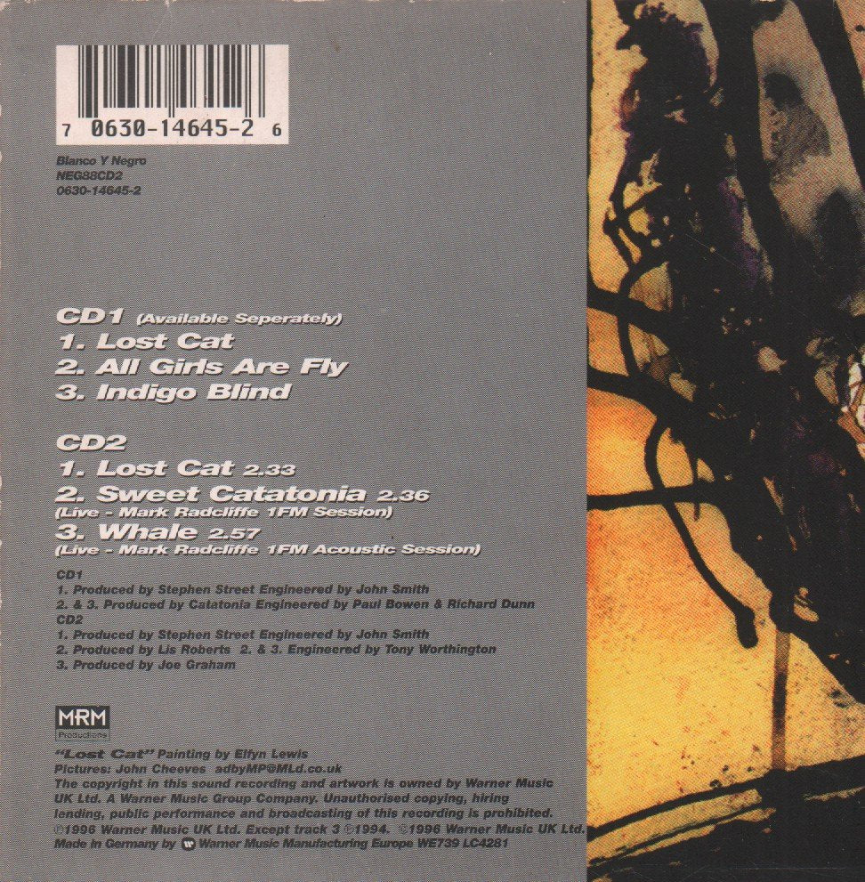 Catatonia - Lost Cat - Cd