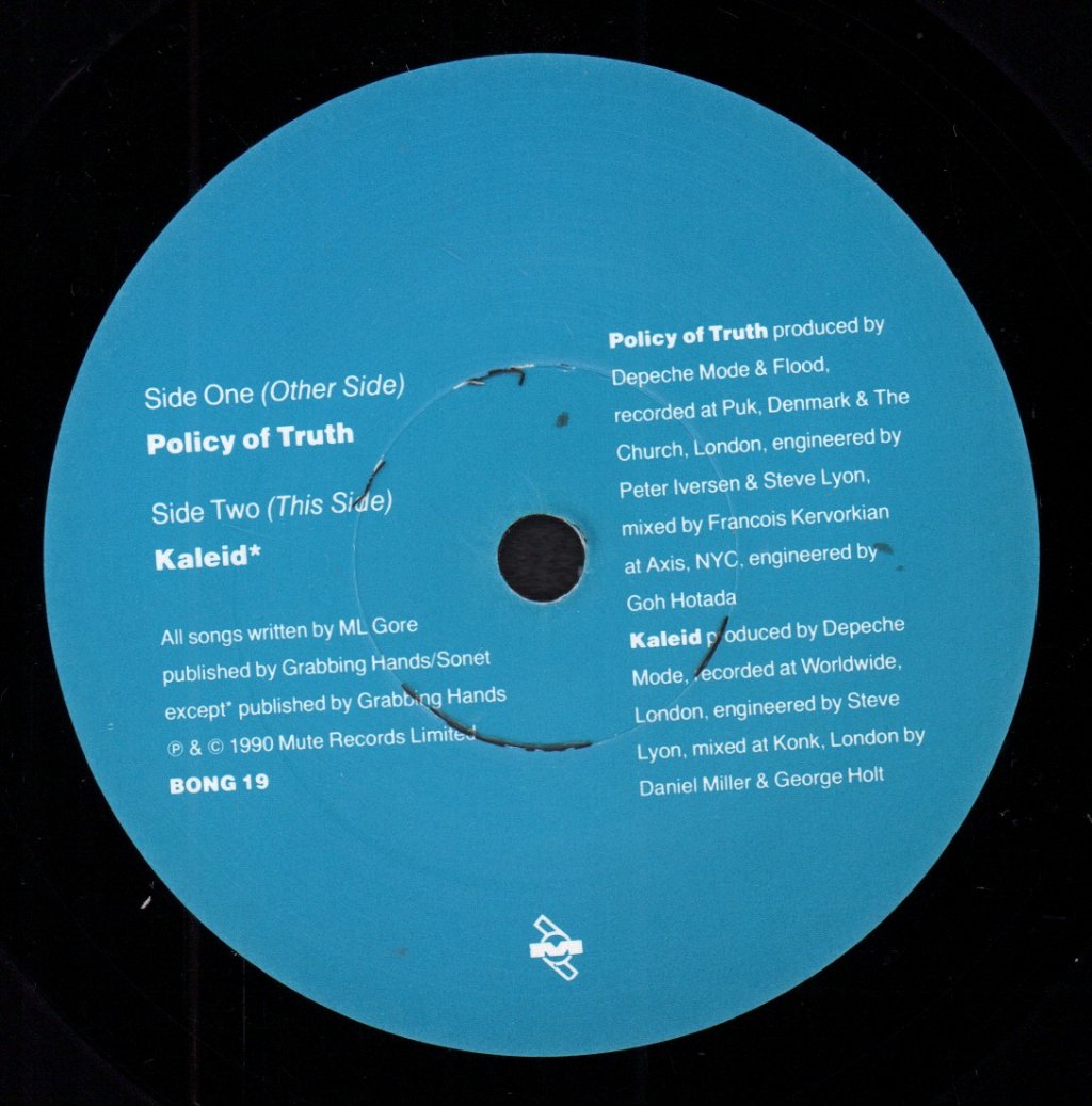 Depeche Mode - Policy Of Truth - 7 Inch