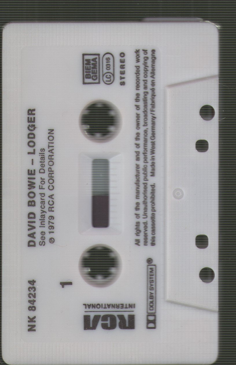 David Bowie - Lodger - Cassette