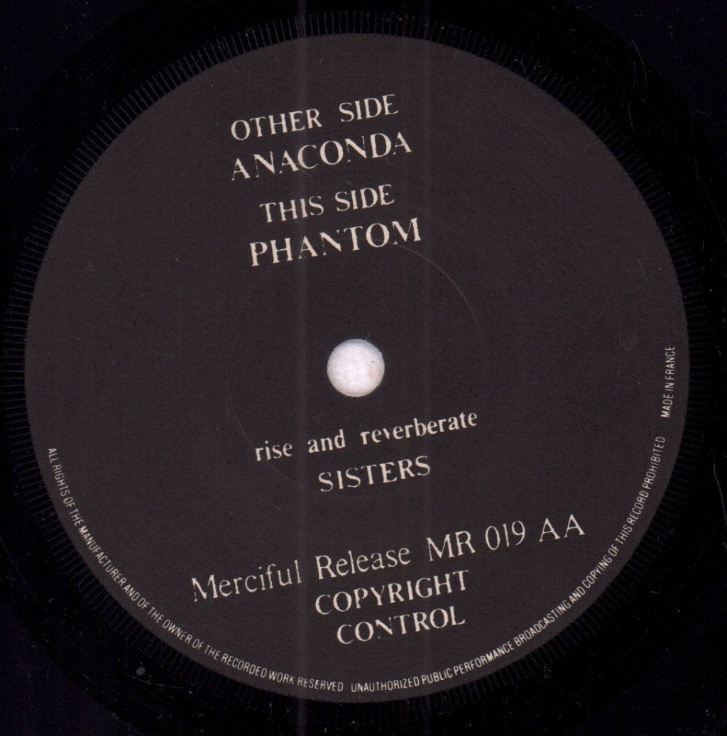Sisters Of Mercy - Anaconda - 7 Inch