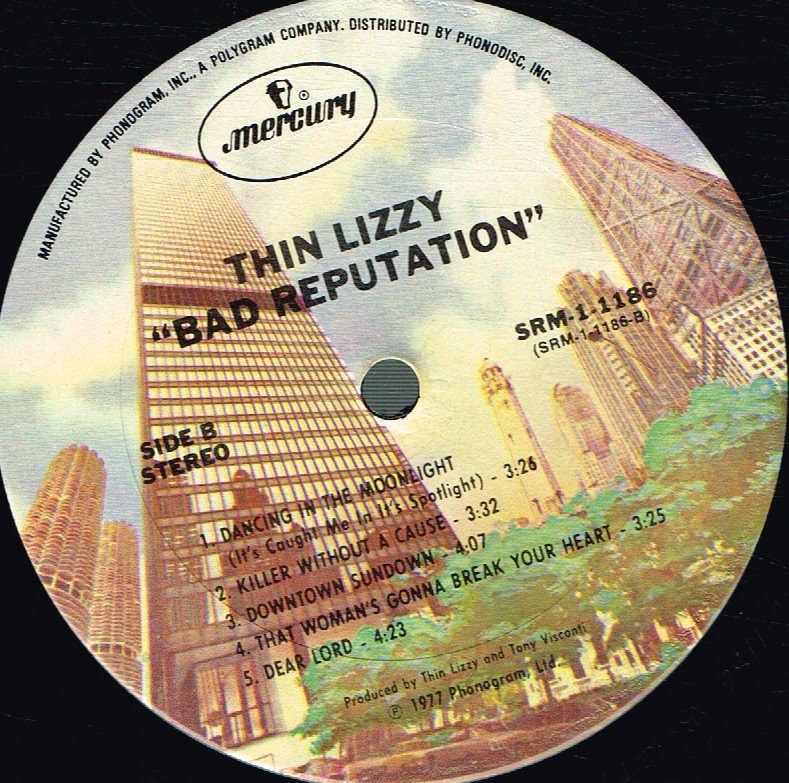 Thin Lizzy - Bad Reputation - Lp