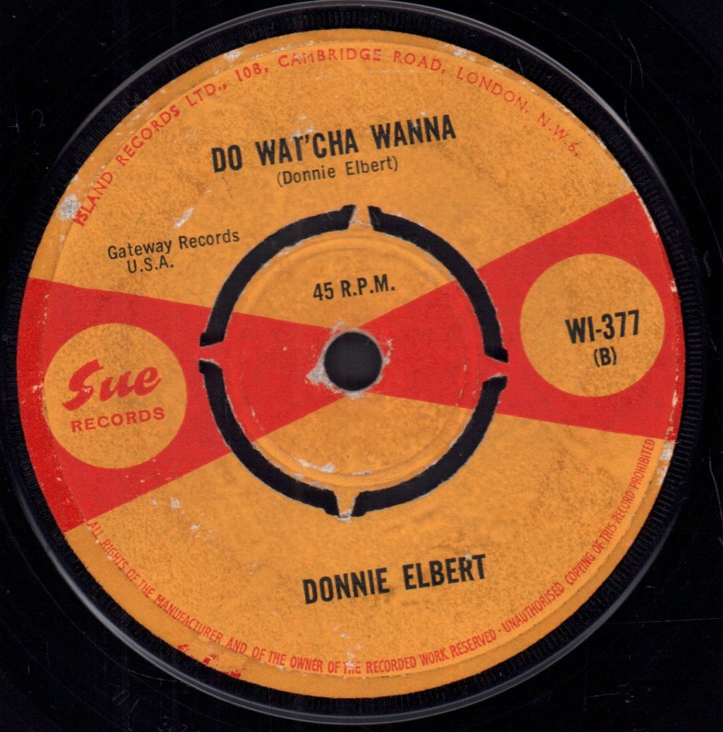 Donnie Elbert - A Little Piece Of Leather - 7 Inch