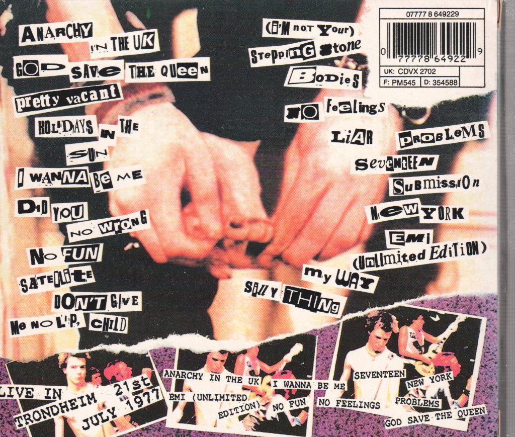 Sex Pistols - Kiss This - Cd