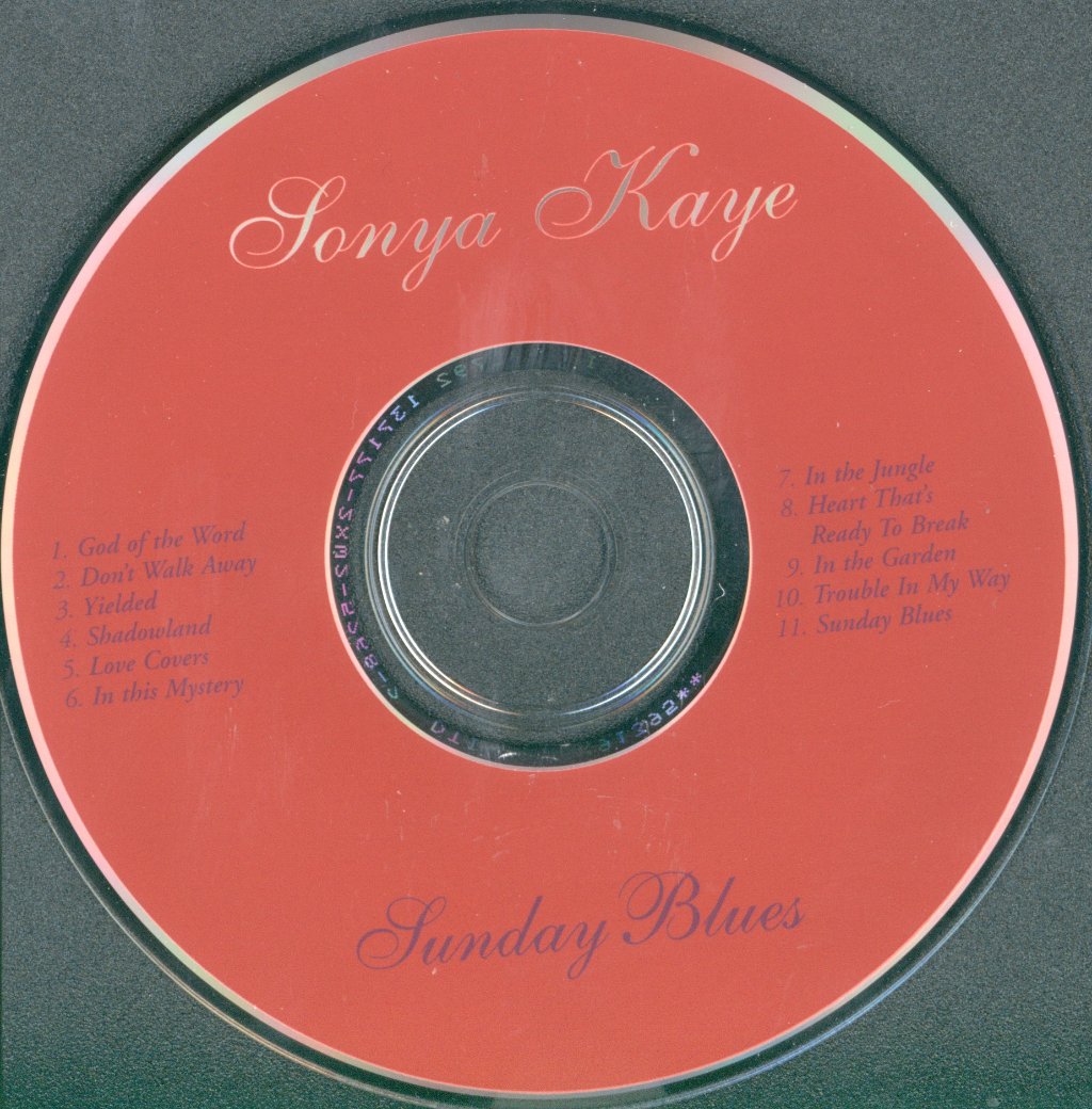 Sonya Kaye - Sunday Blues - Cd