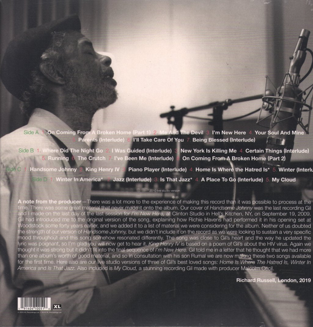 Gil Scott-Heron - I'm New Here (10th Anniversary Expanded Edition) - Double Lp