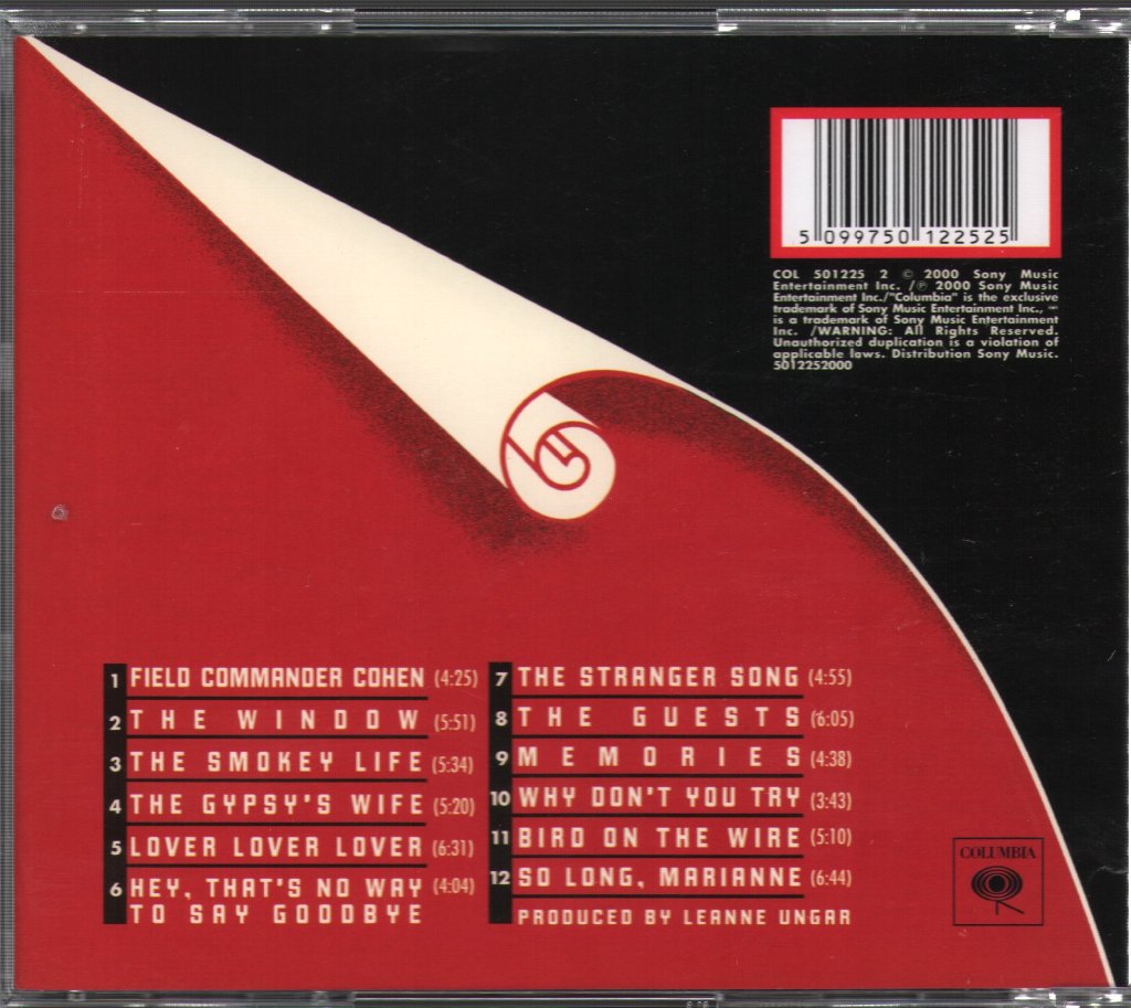 Leonard Cohen - Field Commander Cohen: Tour Of 1979 - Cd