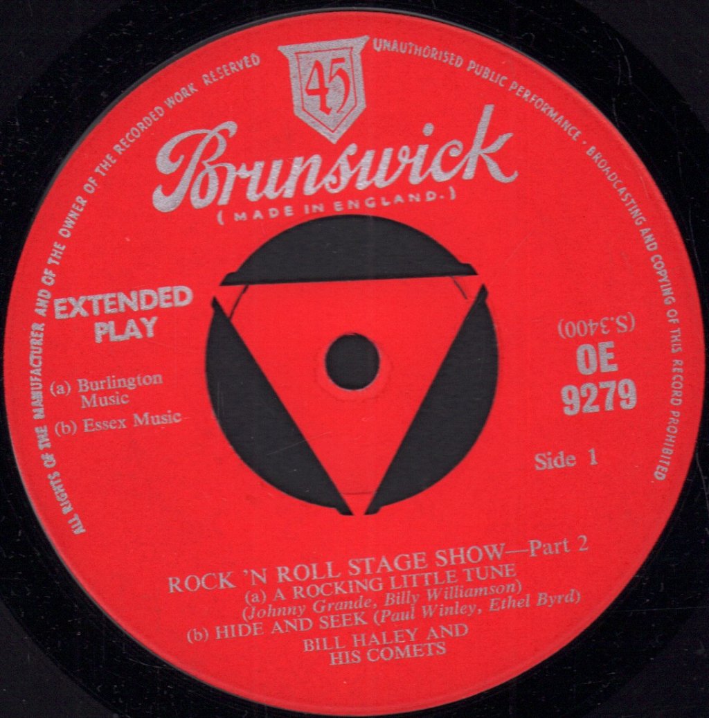 Bill Haley And His Comets - Rock ’N’ Roll Stage Show Part 2 - 7 Inch