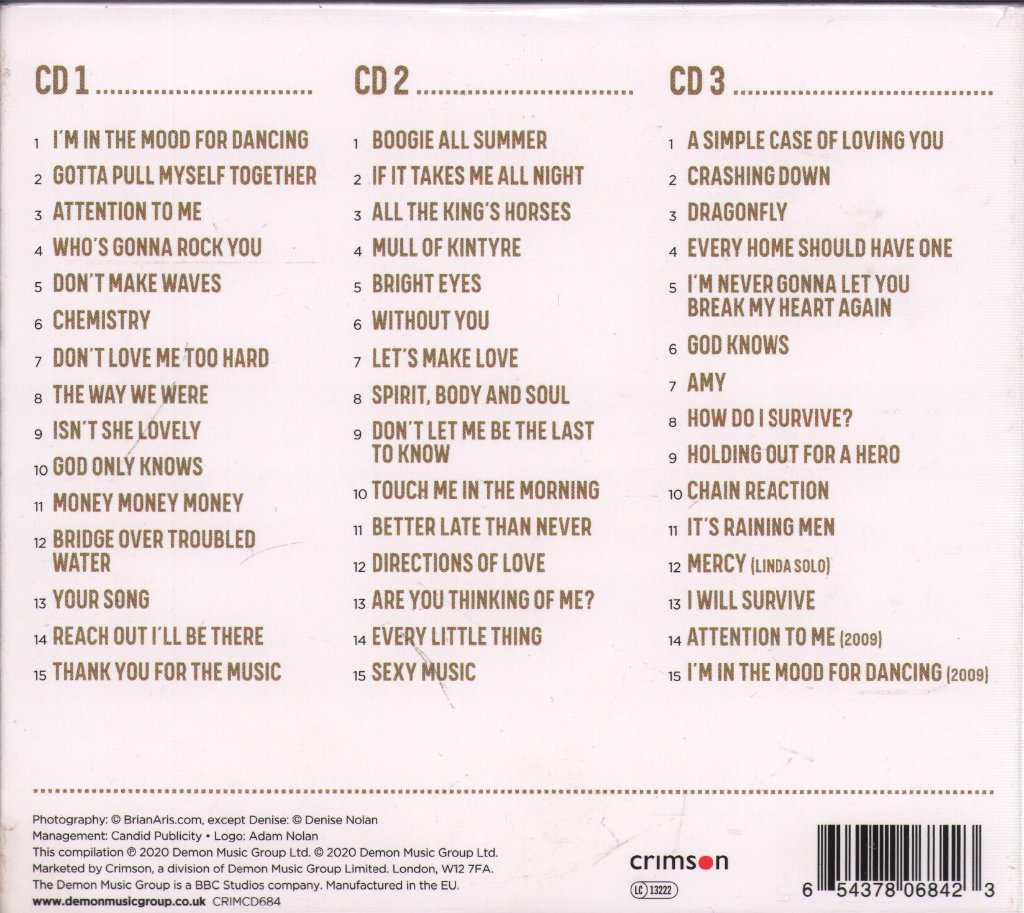 Nolans - Gold - Triple Cd