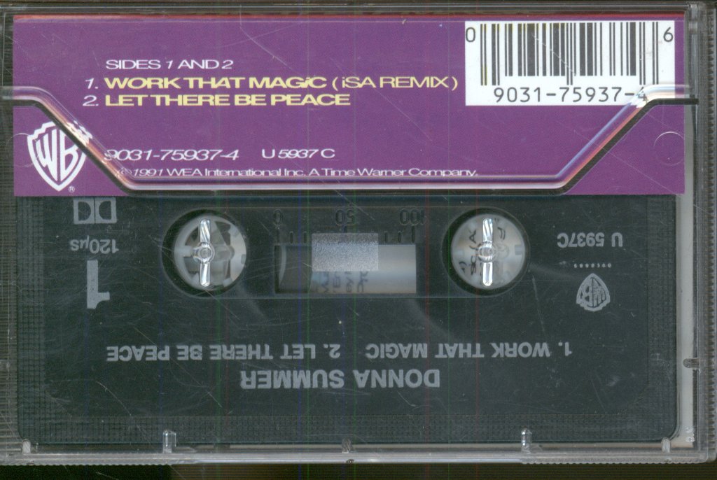 Donna Summer - Work That Magic - Cassette