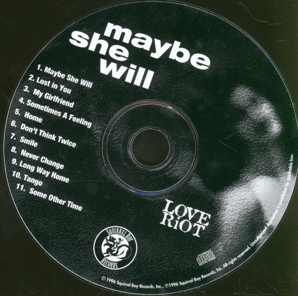 Love Riot - Maybe She Will - Cd