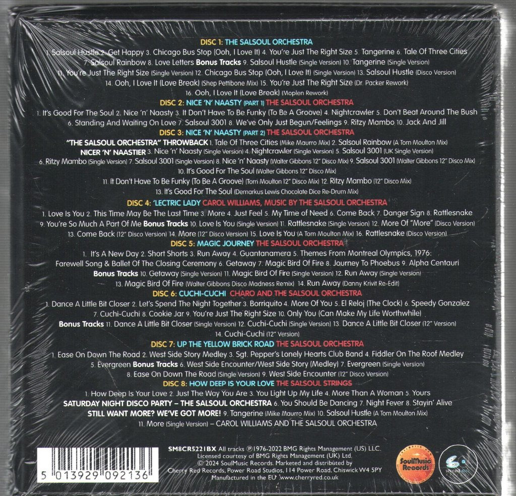 Salsoul Orchestra - It's Good For The Soul - The Vince Montana Years (1975-1978) - Cd Set