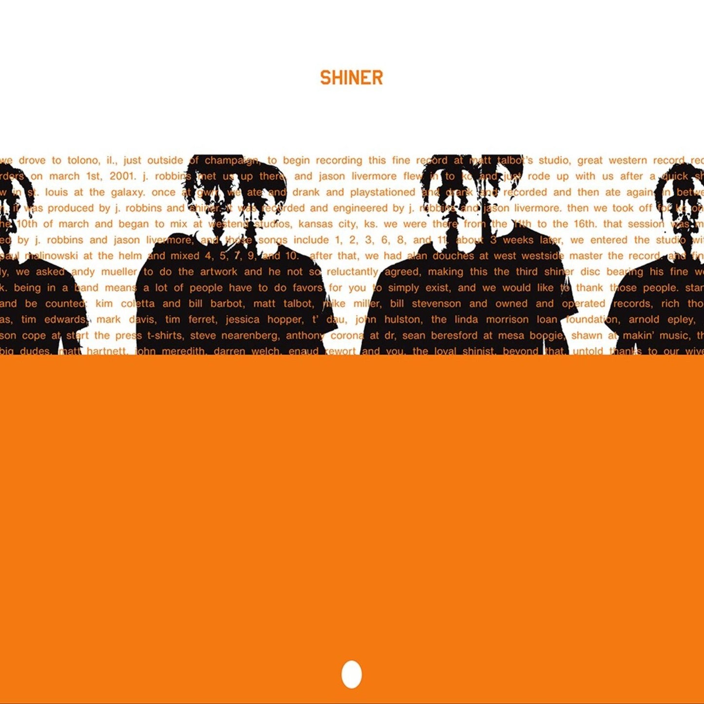 Shiner - Egg (Orange Color Vinyl) - Lp