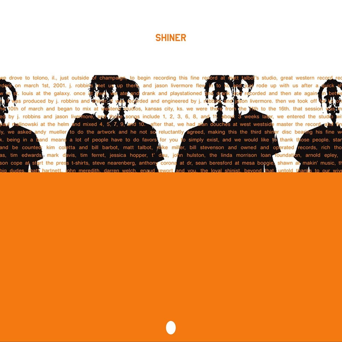 Shiner - Egg (Orange Color Vinyl) - Lp