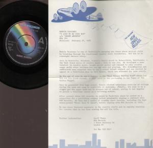Ronnie Sessions - I Like To Be With You - 7 Inch