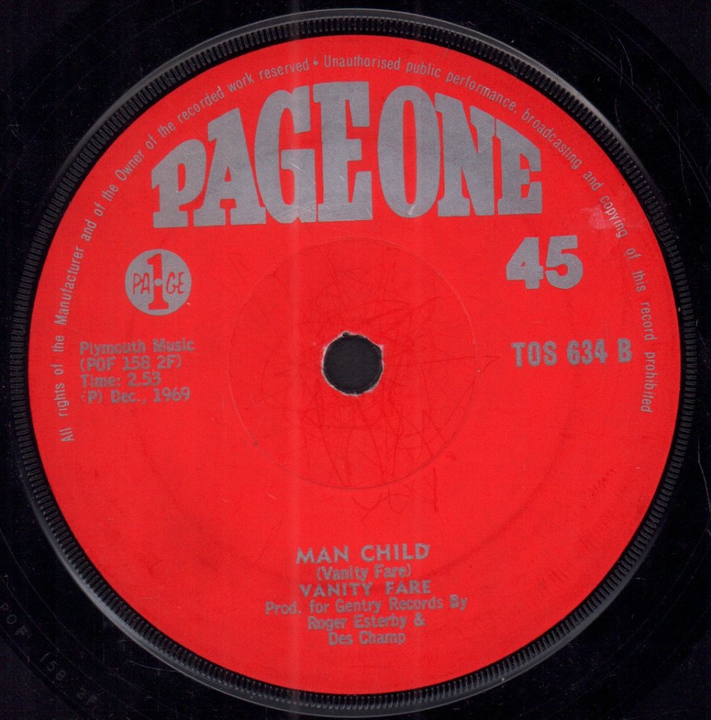 Vanity Fare - Hitchin' A Ride - 7 Inch