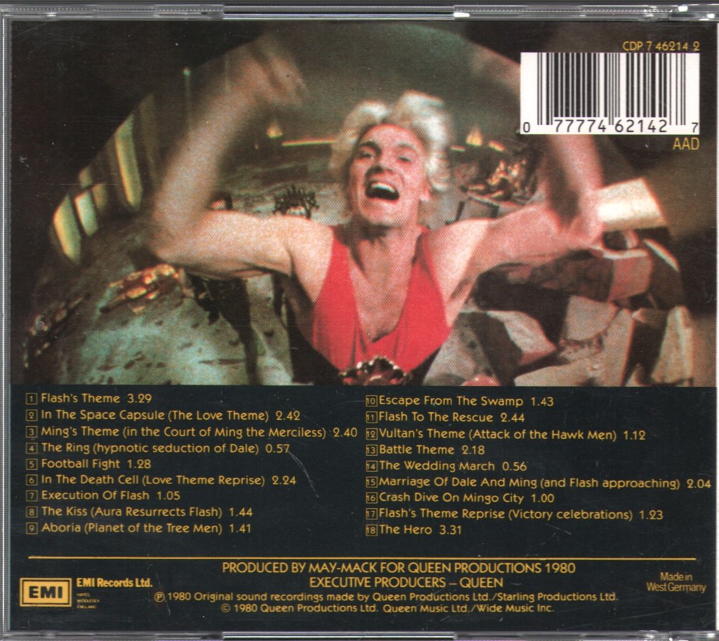 Queen - Flash Gordon (Original Soundtrack Music) - Cd