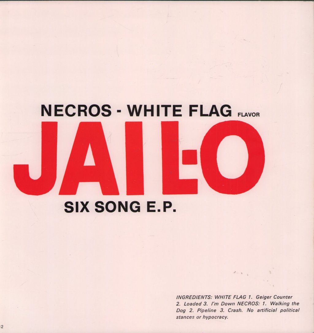 Necros/White Flag - Jail Jello - 12 Inch