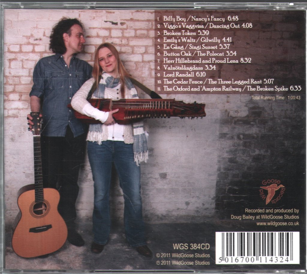 Vicki Swan and Jonny Dyer - Stones On The Ground - Cd