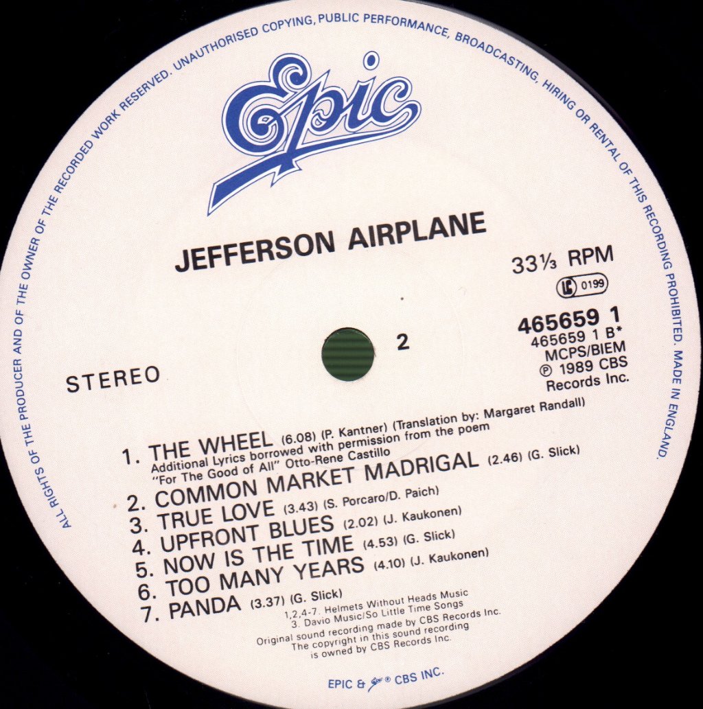 Jefferson Airplane - Jefferson Airplane - Lp