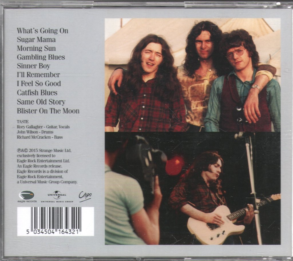 Taste - What's Going On (Live At The Isle Of Wight) - Cd