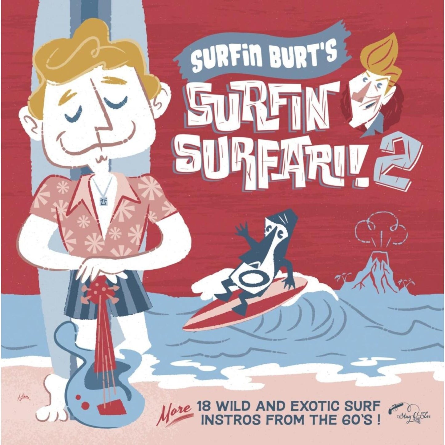 Various Artists - Surfin Burt's Surfin Sarfari! 2 - Lp