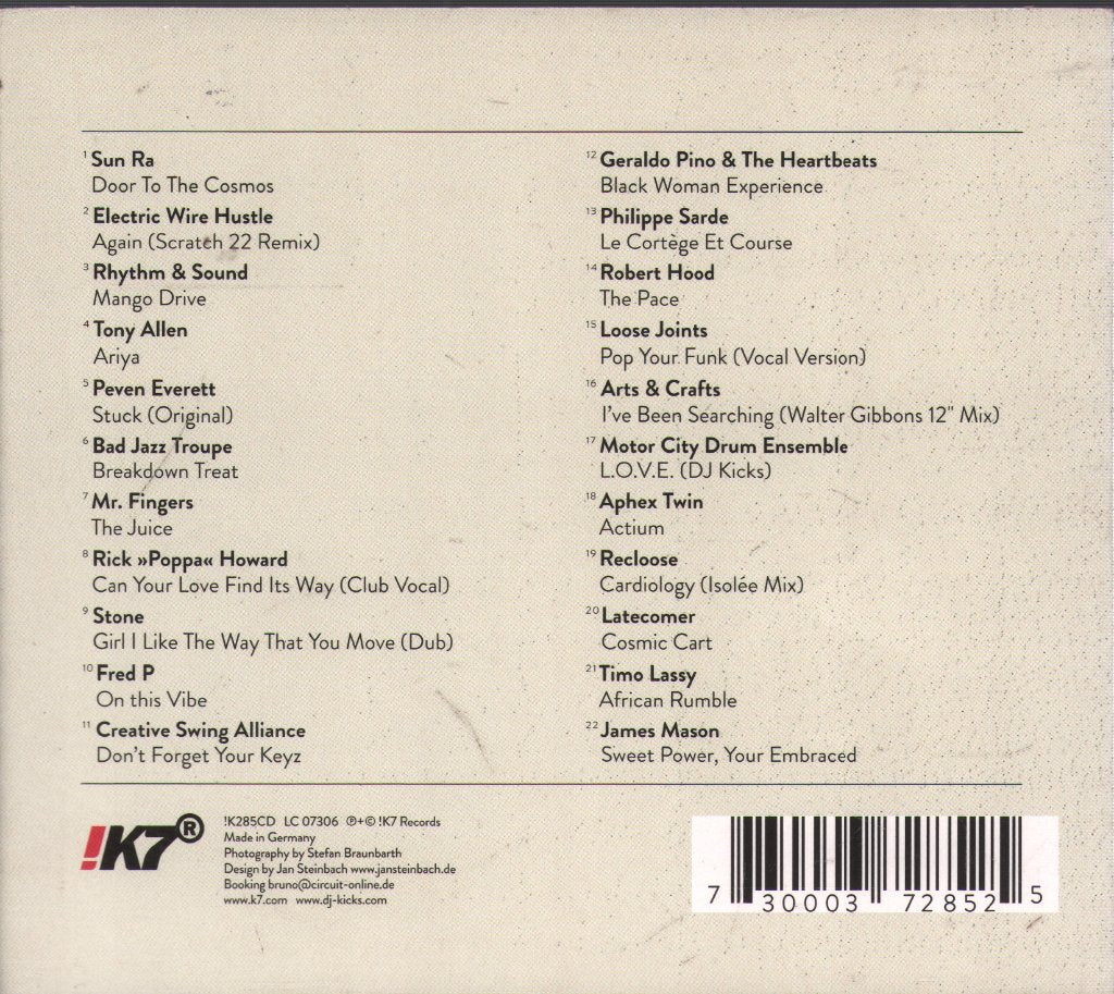 Motor City Drum Ensemble - DJ-Kicks - Cd