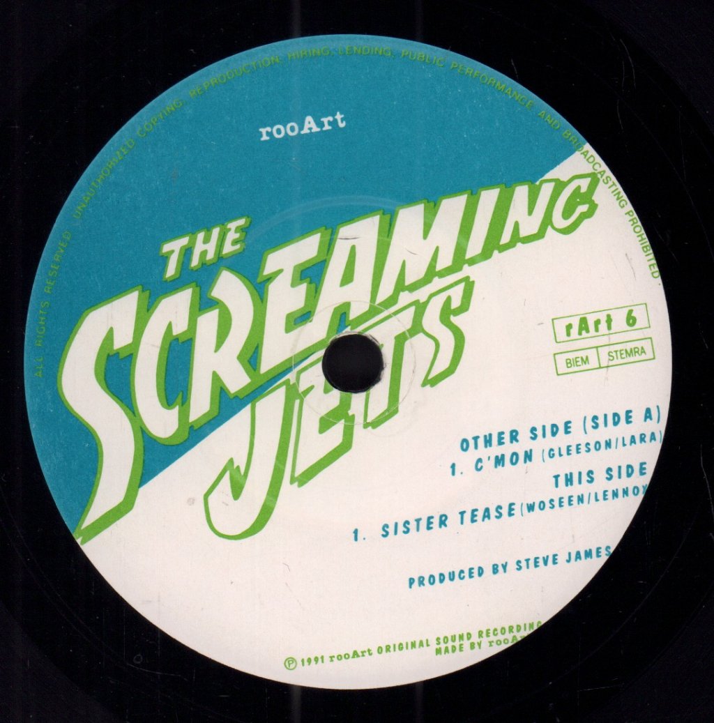 Screaming Jets - C'mon - 7 Inch