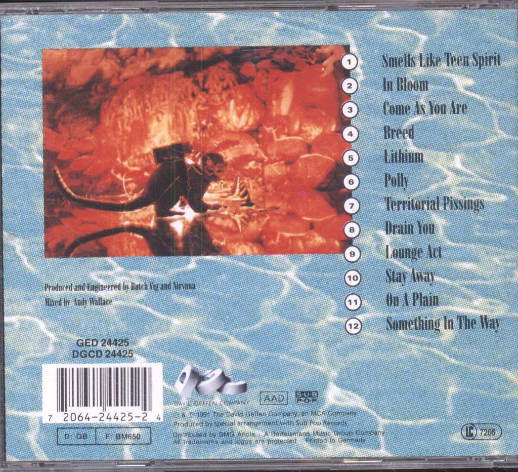 Nirvana - Nevermind - Cd