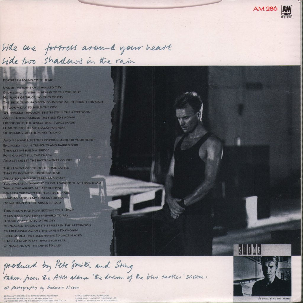 Sting - Fortress Around Your Heart - 7 Inch