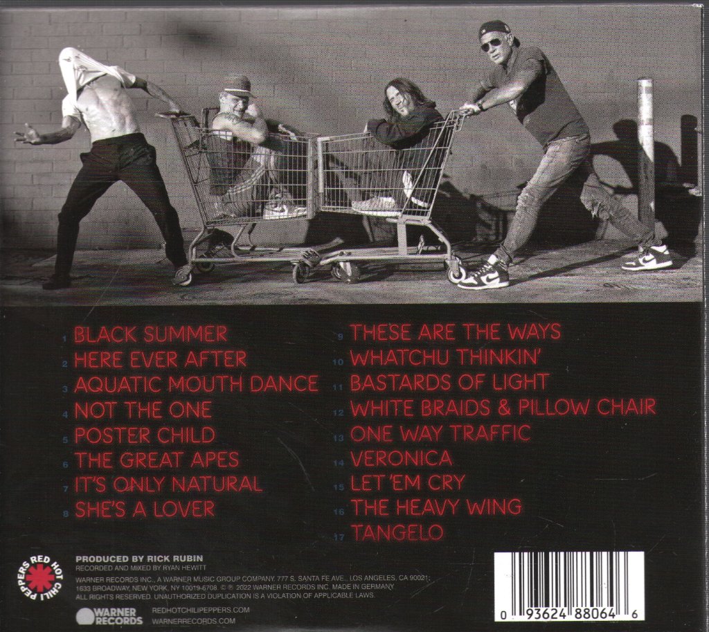 Red Hot Chili Peppers - Unlimited Love - Cd