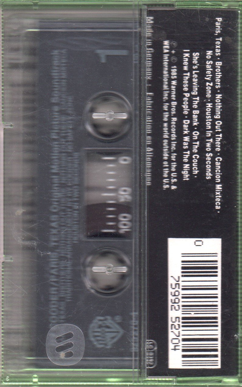 Ry Cooder - Paris, Texas (Original Motion Picture Soundtrack) - Cassette