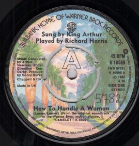 Richard Harris - How To Handle A Woman - 7 Inch