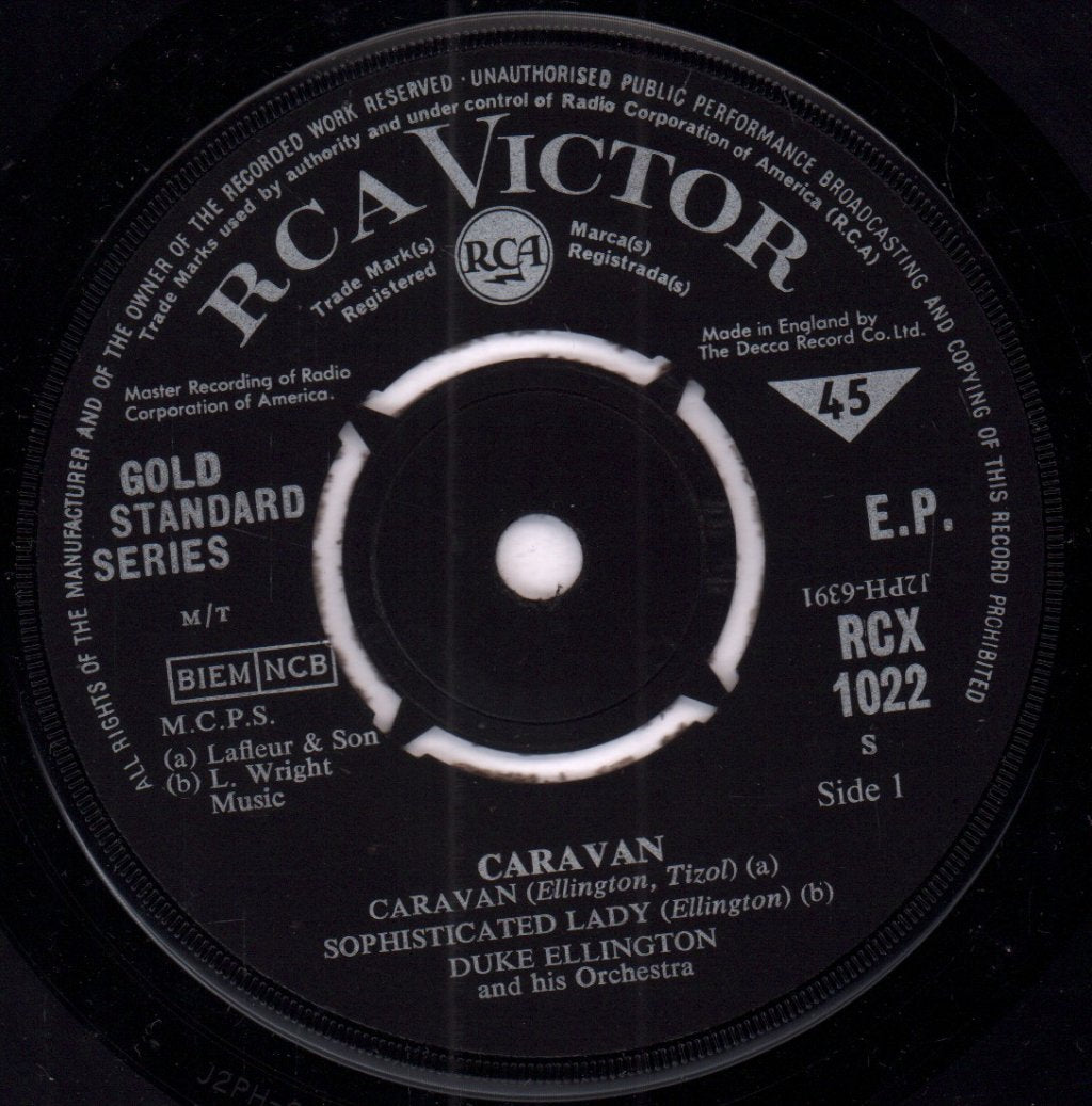 Duke Ellington And His Orchestra - Caravan - 7 Inch