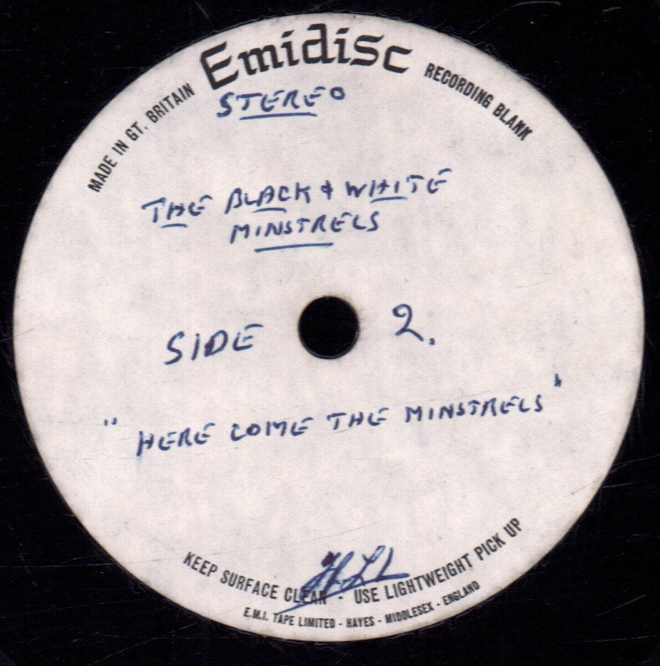 black and white minstrels - here come the minstrels - Lp